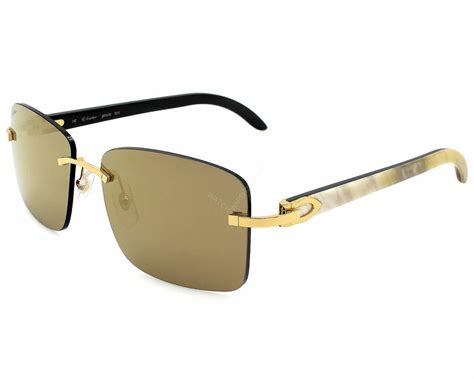 cartier ct0048o|white buffalo horn cartier glasses.